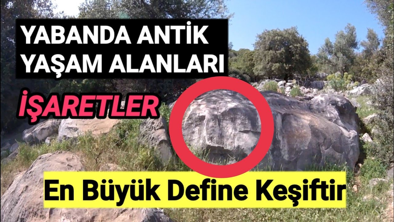 Yabanda Antik İşaretler Kabartmalar ! Yaşam İzleri Kalıntıları En Büyük Define Keşiftir Belgesel