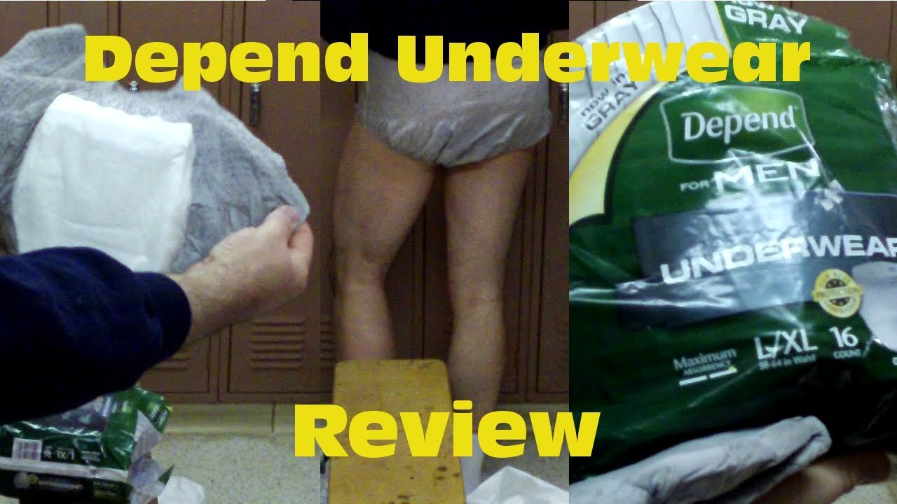 depend underwear adult diaper review 