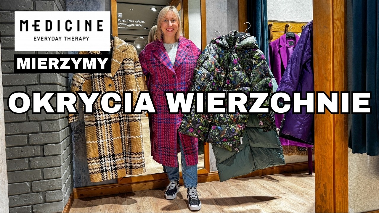 KURTKI I PŁASZCZE Z MEDICINE | Największy wybór i ogromne MIERZYMY