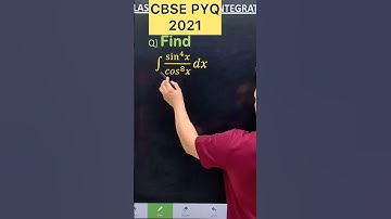 Q) Integration ∫ sin^4 (x) / cos^8(x)dx  #class12 #cbse #maths  #cbse2026 #maths #integrationclass12