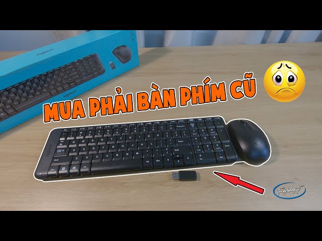 Trên Tay Bộ Bàn Phím Không Dây Mua Trên Mạng Và Cái Kết -  Logitech MK220 Wireless USB