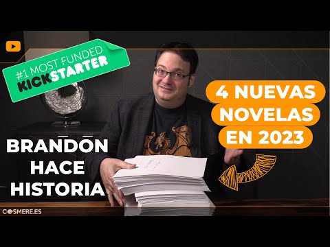 Cosmere Noticias 06/03/22: Brandon hace historia con sus nuevas novelas