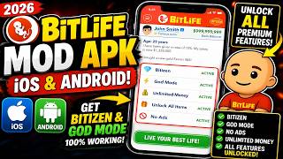 Bitlife Hack/MOD APK iOS & Android - How to Get Bitlife Free Bitizen and God Mode Tutorial screenshot 5