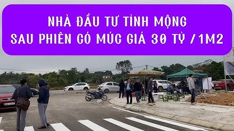 Đất Đấu giá quảng trường thành phố Phổ Yên Mức giá cực kỳ hấp dẫn Chi tiết video