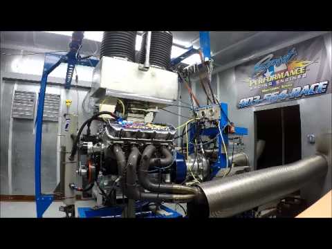Don Gatlin's 582 Cubic Inch Big Block Chevy on the Dyno built by Sunset