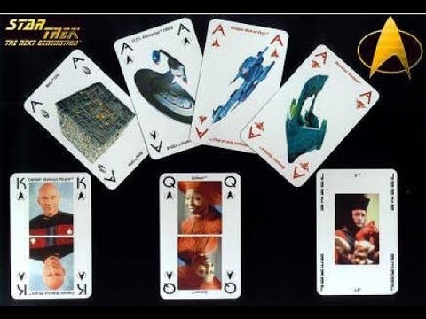 Star Trek The Next Generation Set Deck Review - YouTube