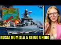 SHOCK!! Gran flota rusa ROMPE el bloqueo marítimo británico y humillan a Reino Unido | Liu Sivaya