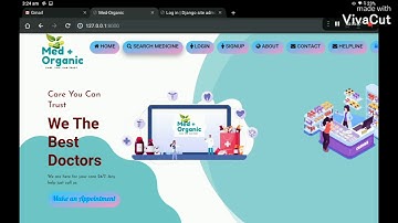 Python django project on e-pharmacy