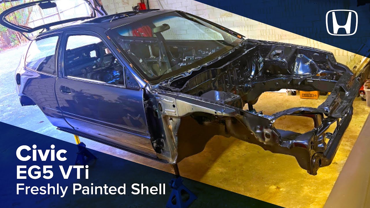 Vti Engine Shell Civic EG5 VTi Freshly Painted Shell - YouTube