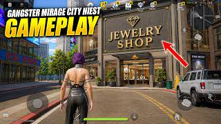 😍 Gangstar Mirage City Heist Gameplay | New Open World Game | Gangster Mirage City Jewelry Hiest screenshot 1