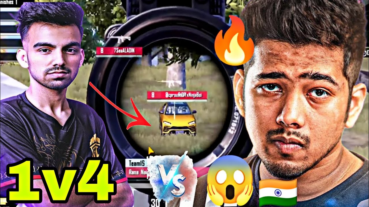 Gill Pure 1v4 Scout Team🔥🚀 Caster Shocked😱🇮🇳