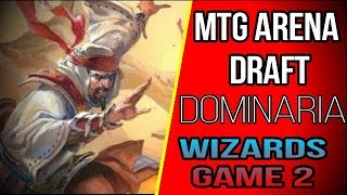 MTG Arena Draft - Dominara - Izzet Wizards Aggro - Game 2