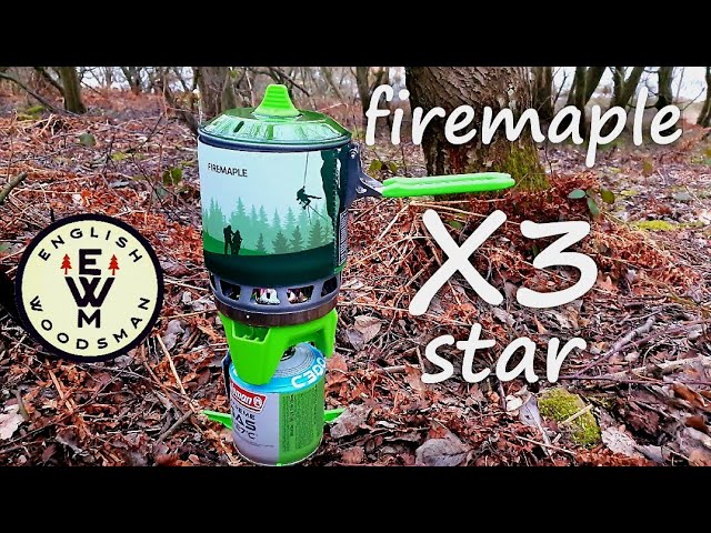 Fire-maple X3 star gas stove / outdoor cooking pot system, - YouTube
