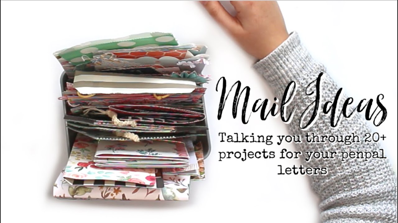 Pen Pal Letter Ideas: Showing you 20+ Projects for your Outgoing Mail! #1