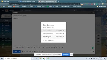 How to Schedule Send Emails