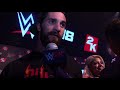 SummerSlam Interview - Seth Rollins on WWE 2K18 Cover Reveal shoot