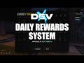 [ESX/QBCORE] Daily Rewards System | Fivem Scripts | DevX