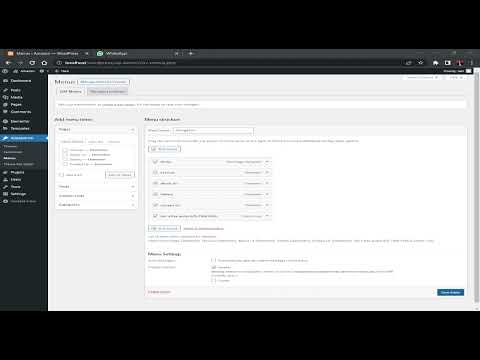 Wordpress - Create and Add new Menu