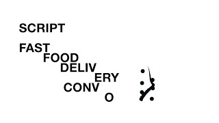 Script - Fastfooddeliveryconvo