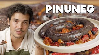 Making Filipino Blood Sausage from Scratch (Pinuneg with Erwan Heussaff)