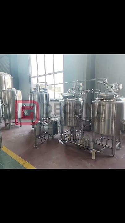 Small-batch Brewery Equipment  #brewery #degong