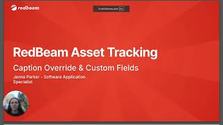 Customizing RedBeam Fields Made Easy - RedBeam Asset Tracking