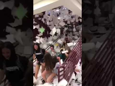 Basha High School's Paper Toss (Viral Video)