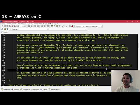 🤯 18 - ¿QUÉ son los ARRAYS en C? PARTE 1 | ©️ Tutorial Programación en C ©️