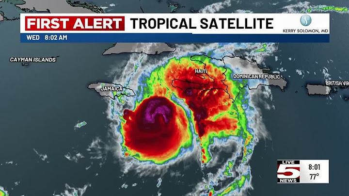 VIDEO: 8 a.m. update on Hurricane Beryl; Storm heads toward Jamaica