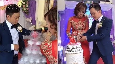 Cận cảnh lễ thành hôn đặc biệt của cô dâu 61 tuổi với chú rể 26 tuổi ở Cao Bằng