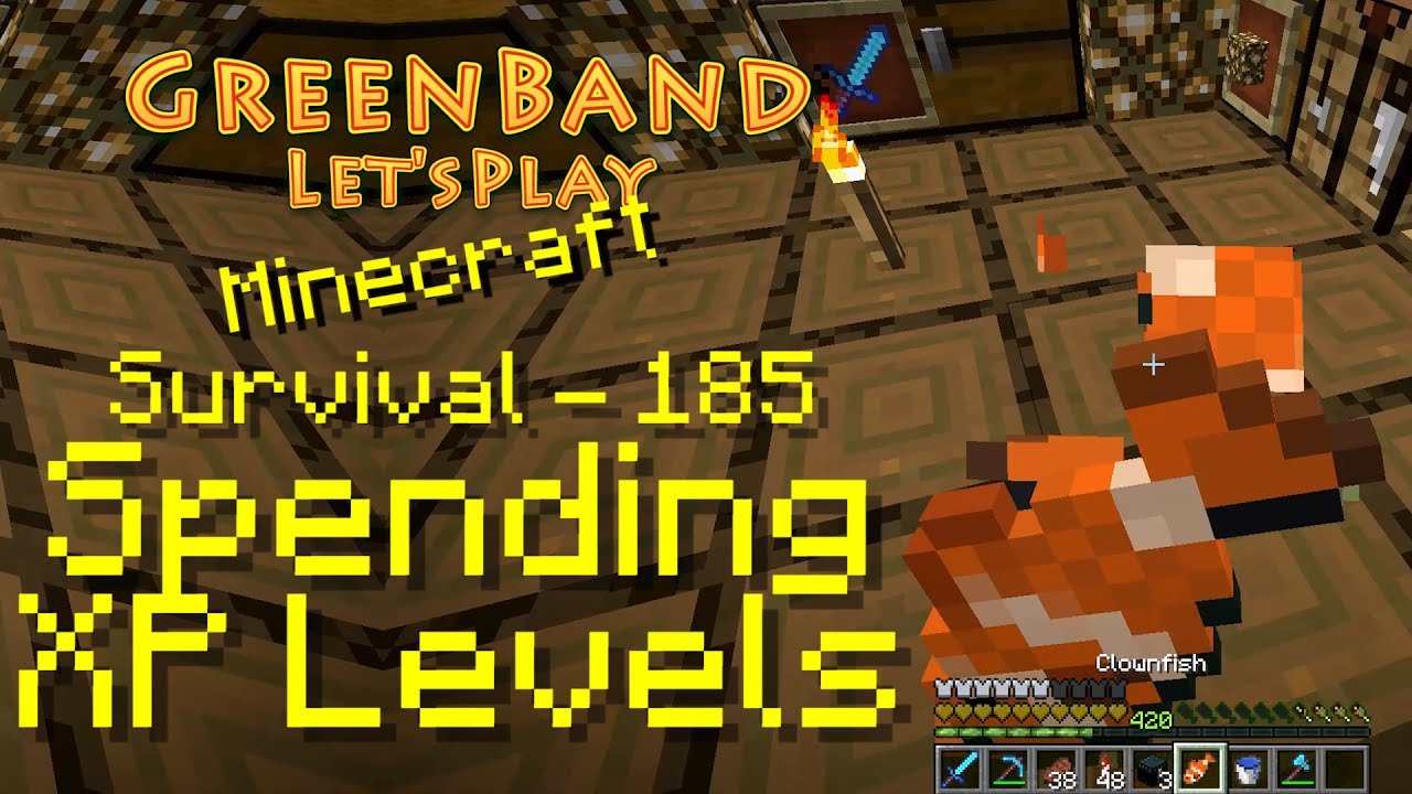 Spending XP Levels - Minecraft Survival #185 - YouTube