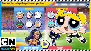 Mixed Shows GamePlay | Penalty Power - The Girls | Cartoon Network Games