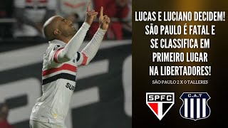 SÃO PAULO X TALLERES TRANSMISSÃO AO VIVO DIRETO DO MORUMBIS - COPA LIBERTADORES 2024 6ª RODADA