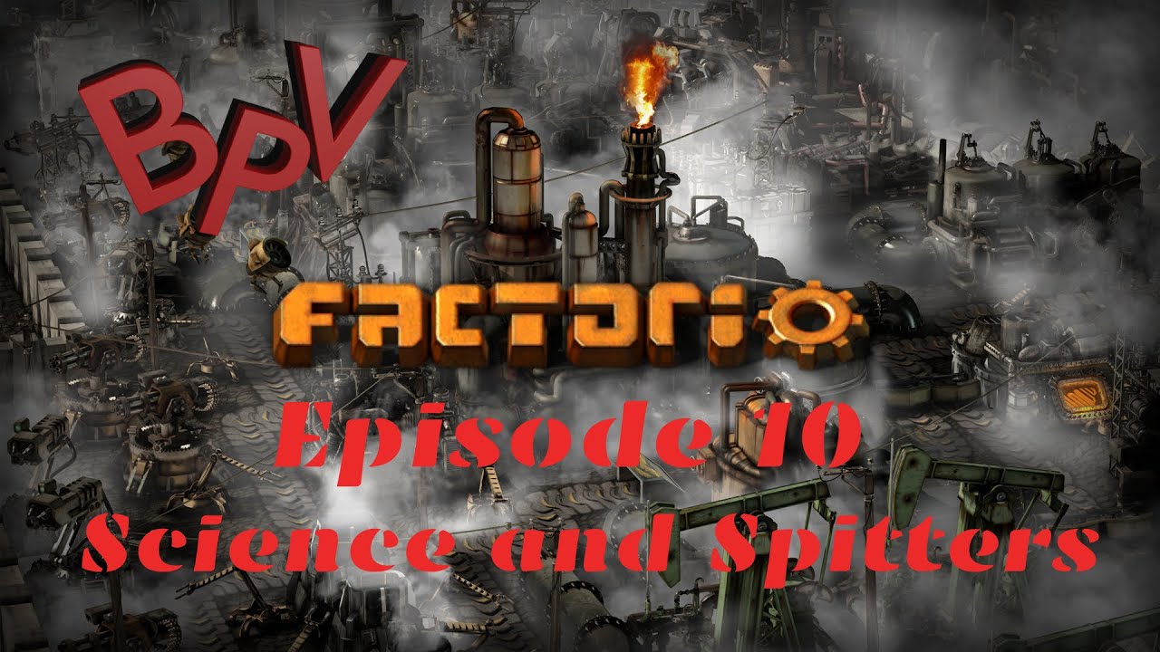 Factorio - Heavily Modded - Episode 10 - Science and Spitters - YouTube