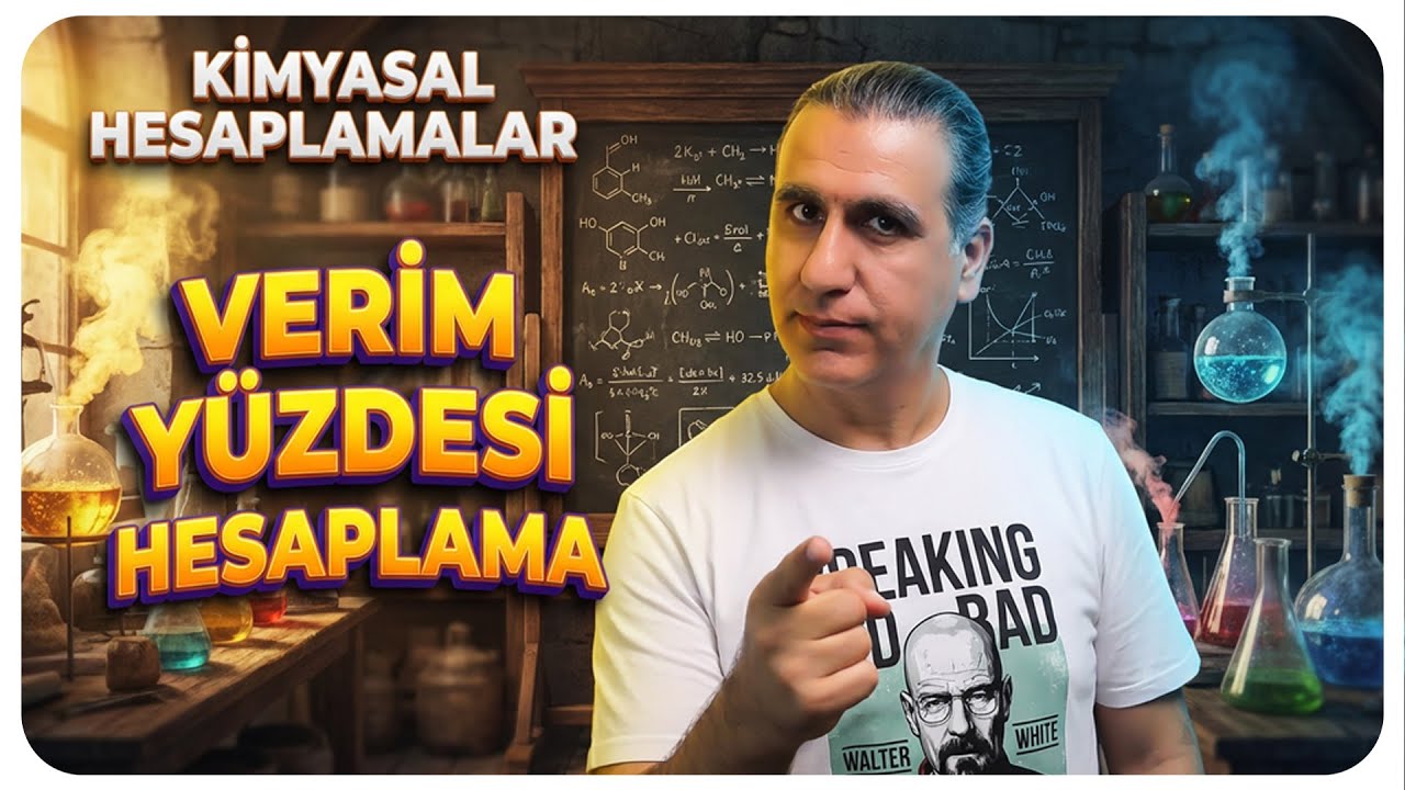 10. Sınıf   Verim Yüzdesi Problemleri , Gazlar ve Özellikleri   ( Canlı Yayın )