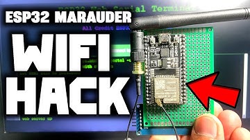 DIY: ESP32-MARAUDER IN ESP32 DEVICE? CYBER DEVICE