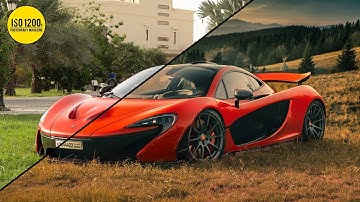 Car Photography Composite Walkthrough Tutorial (Photoshop tutorial)