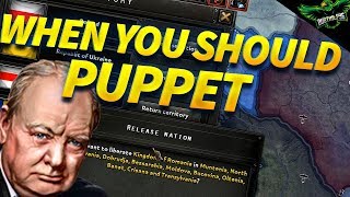 HOI4 Should you Annex or Puppet Countries? (Hearts of Iron 4 Tutorial)