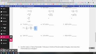 M4L17 Multiplying decimals times decimals and whole number.