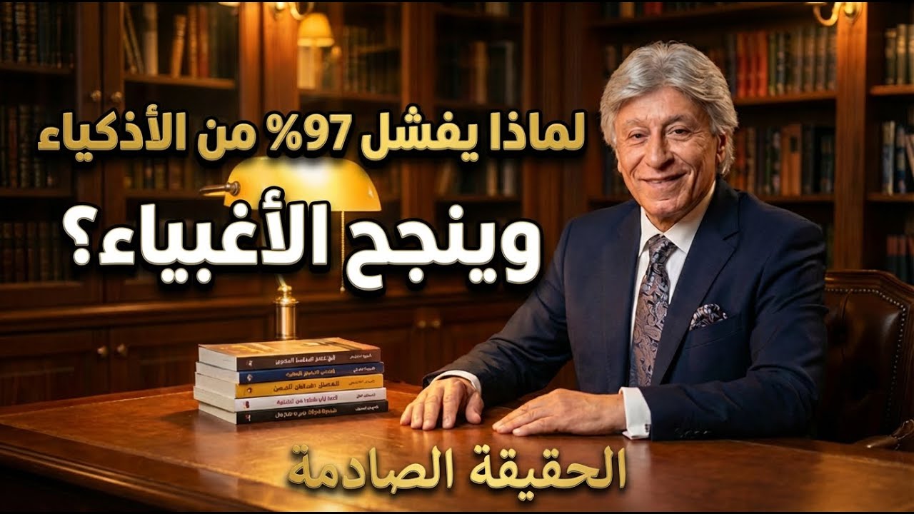 لماذا يفشل 97% من الأذكياء وينجح الأغبياء؟