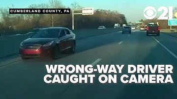 Video shows wrong-way driver moments before crash injures multiple, shuts down highway