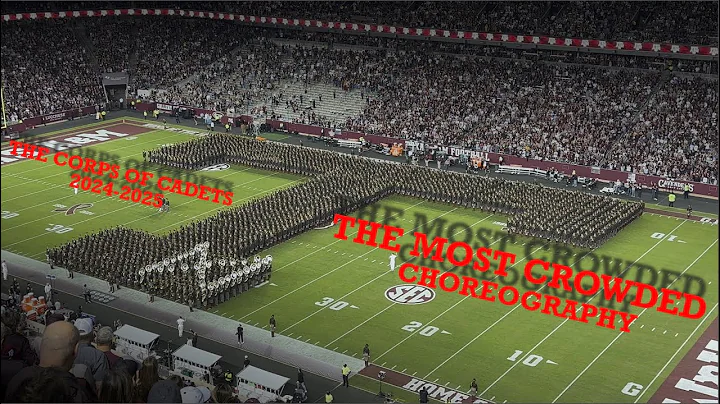 INSANE Precision! The Aggie Band’s Legendary T-Block Formatio - 11/16/2024