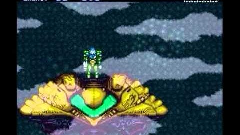 Super Metroid Metroid Grime Dream Sequence, part 1 of 3