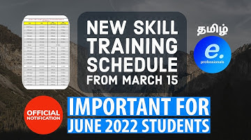 NEW SAP Skill Training Schedule - Important Update for CMA June 2022 Students Official Notification