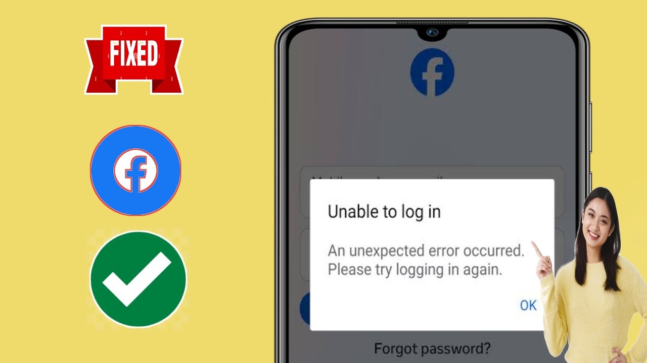 Cómo solucionar un error inesperado. Vuelva a intentarlo más tarde