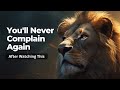 The lion has a question for god  youll never complain again  inspiring  motivation story