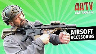 Tracer, Grips, Stocks and Slings | Airsoft Accessories 3/3 | AATV EP220