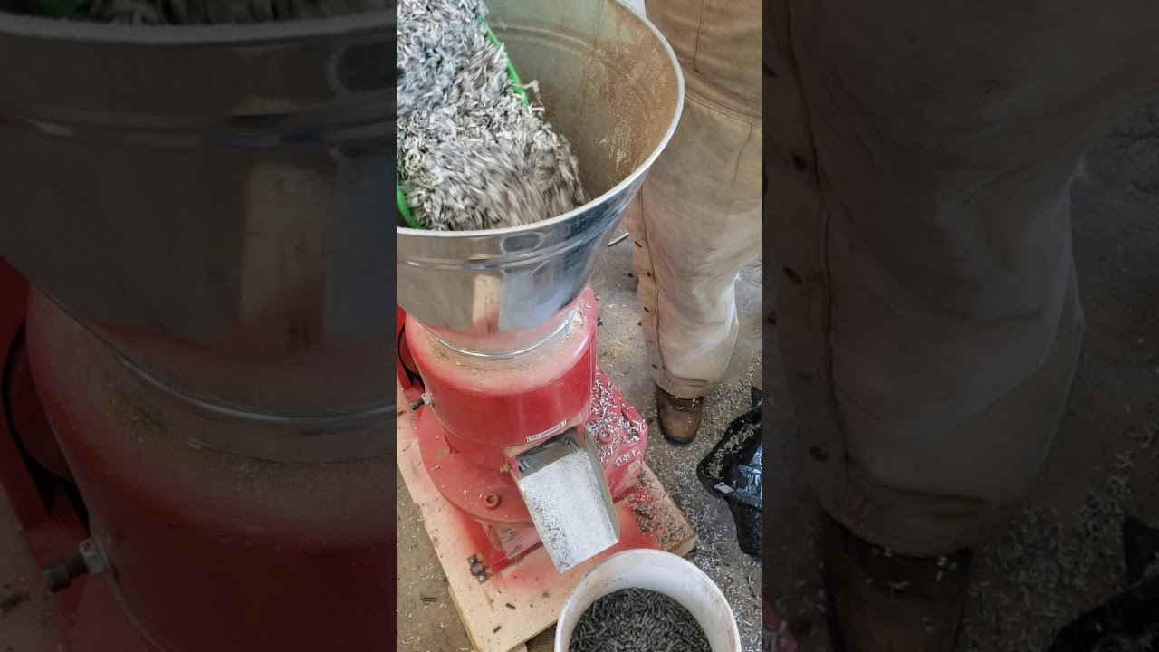 Newspaper Pellets 03 YouTube