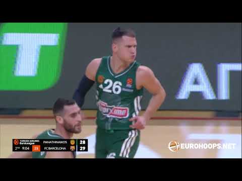 Panathinaikos OPAP Athens - FC Barcelona 82-85: Nemanja Nedovic (18 points, 4 assists)