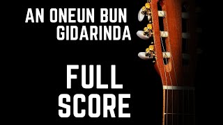 An Oneun Bun Gidarinda For Guitar - Alvaro Herran